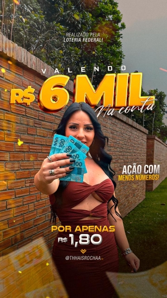 6 MIL REAIS NO PIX